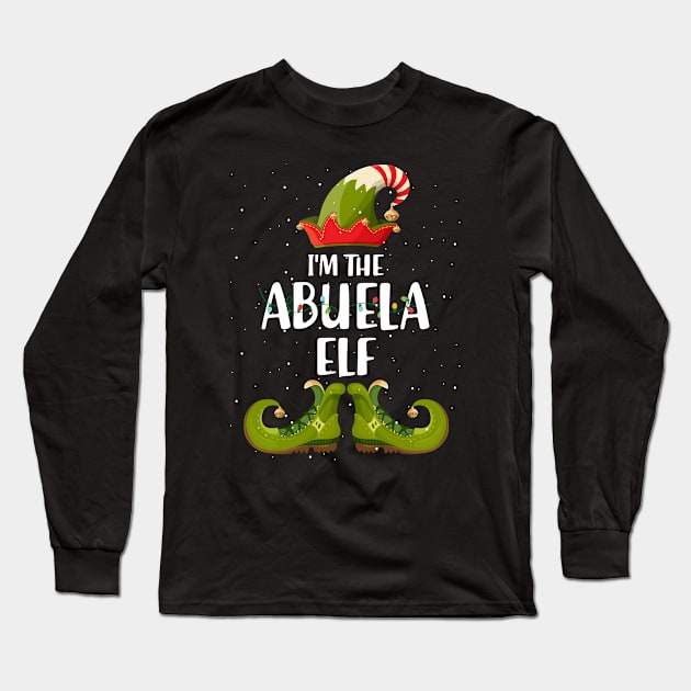 Im The Abuela Elf Christmas Long Sleeve T-Shirt by intelus